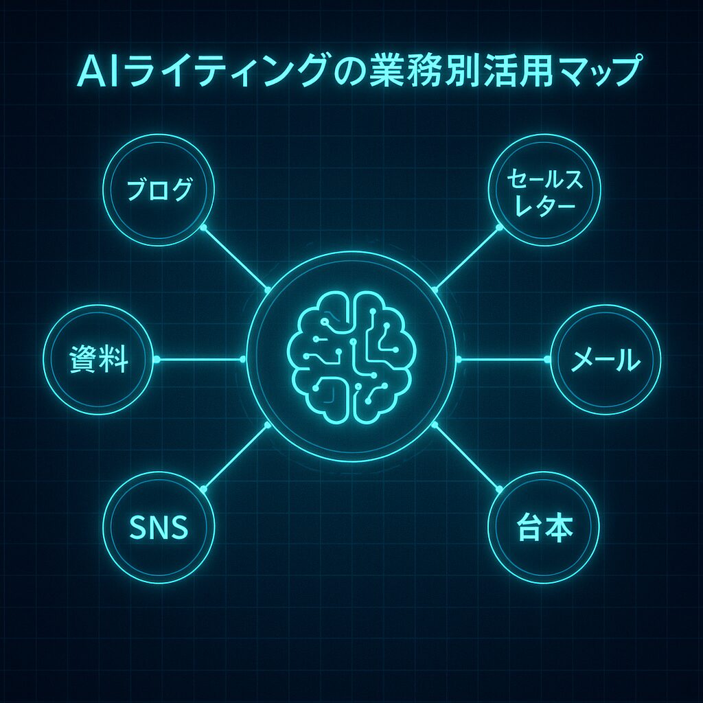 どんな業務に使える？AIライティングの活用範囲