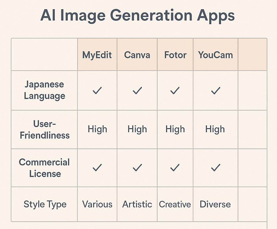 AIアイドル画像を作れるおすすめアプリ5選
