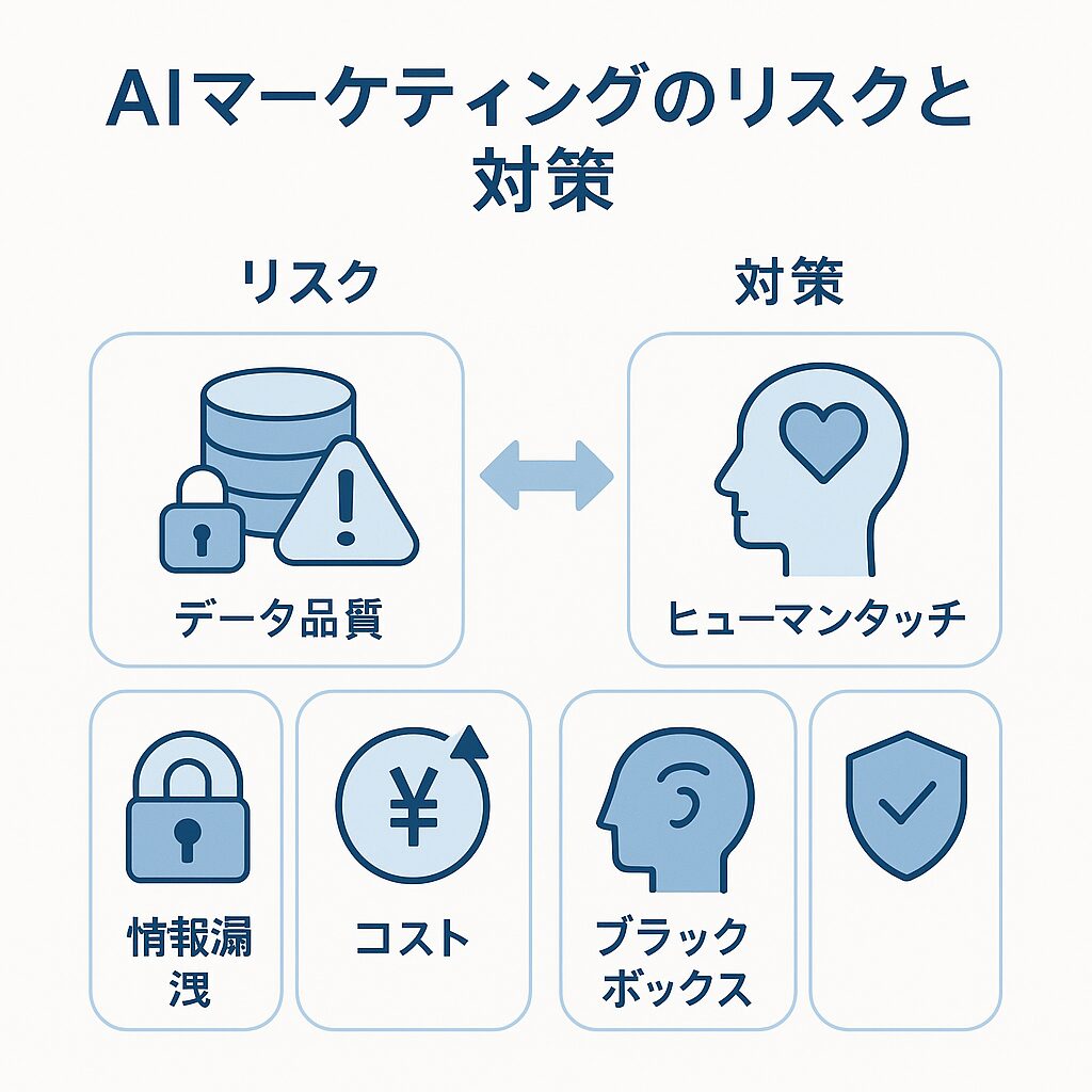 AIマーケティングのリスクと対策