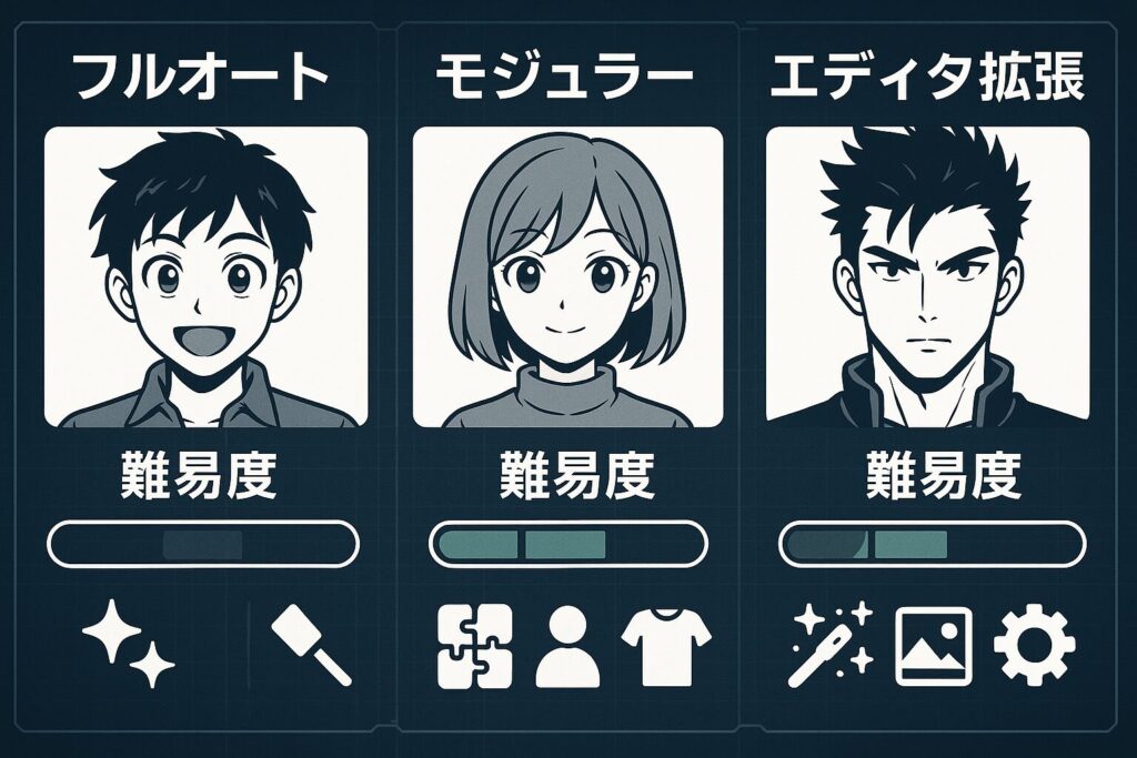 AI漫画を作る3つの方法｜完全自動〜プロンプト活用型まで