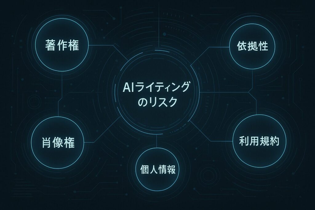 AIライティングの注意点と法的リスク