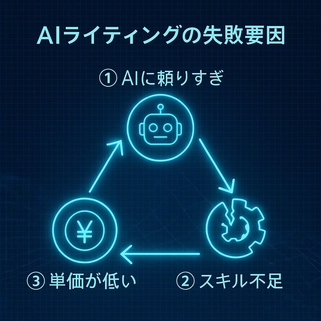 稼げない人の特徴とよくある失敗パターン