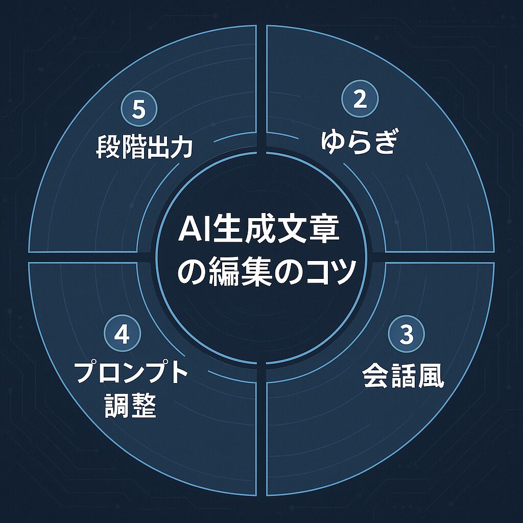 AI文章の質を高める5つのテクニック