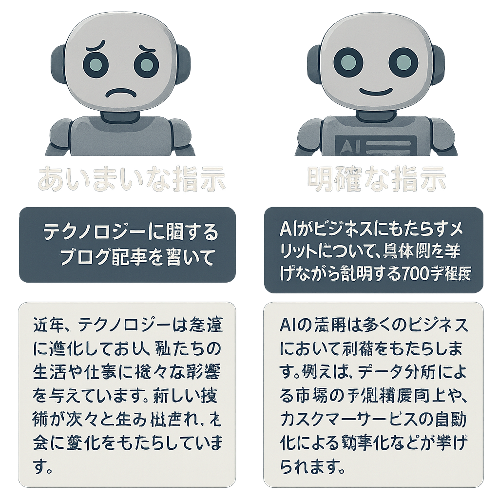AIライティングが思い通りにいかない理由