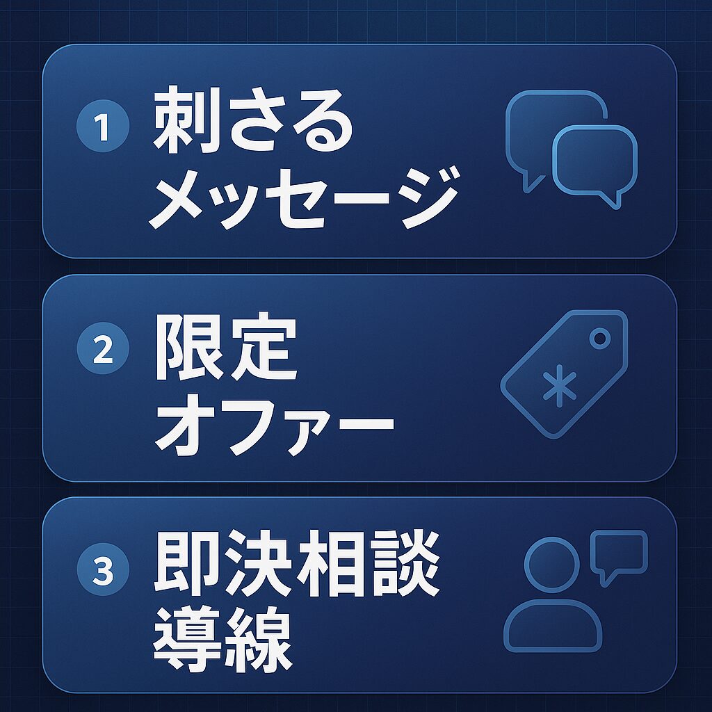 今すぐ客だけを狙う！最短で高額契約を取る新戦略